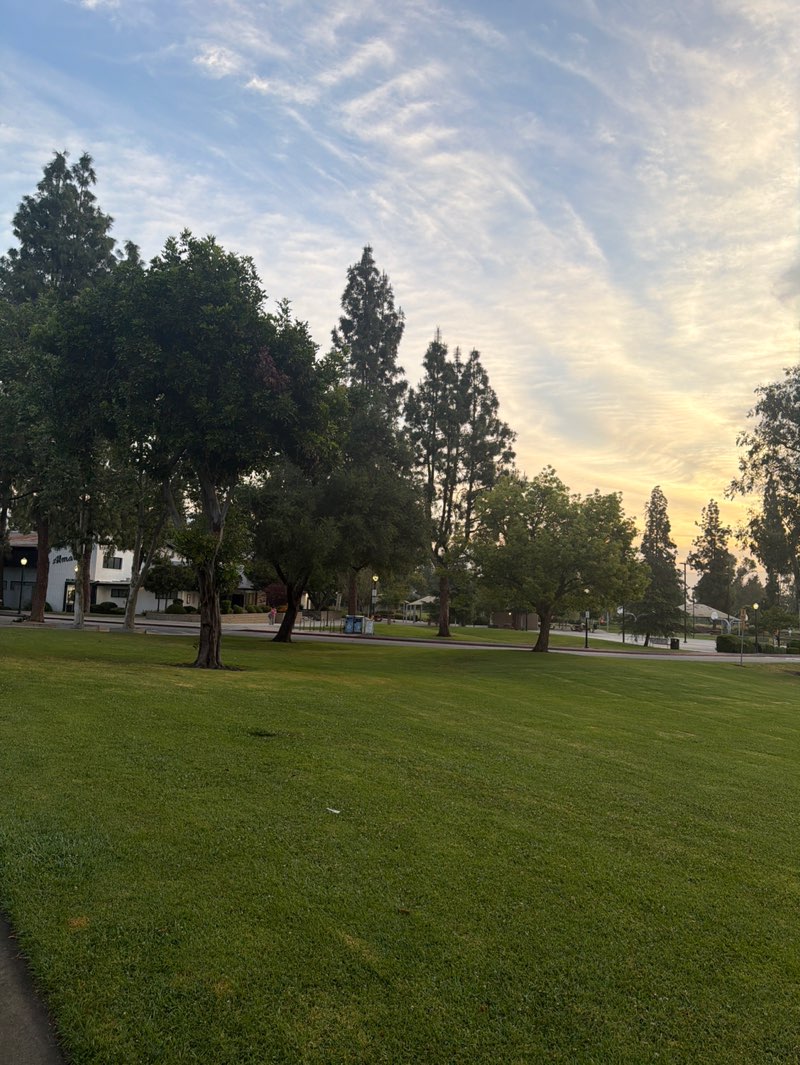 walking near me in Almansor Park in spring