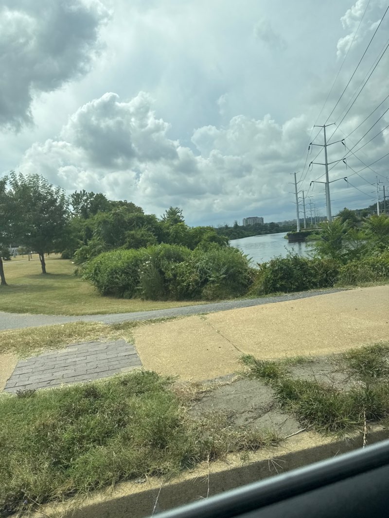 walking near me in Short Bridge Park in autumn