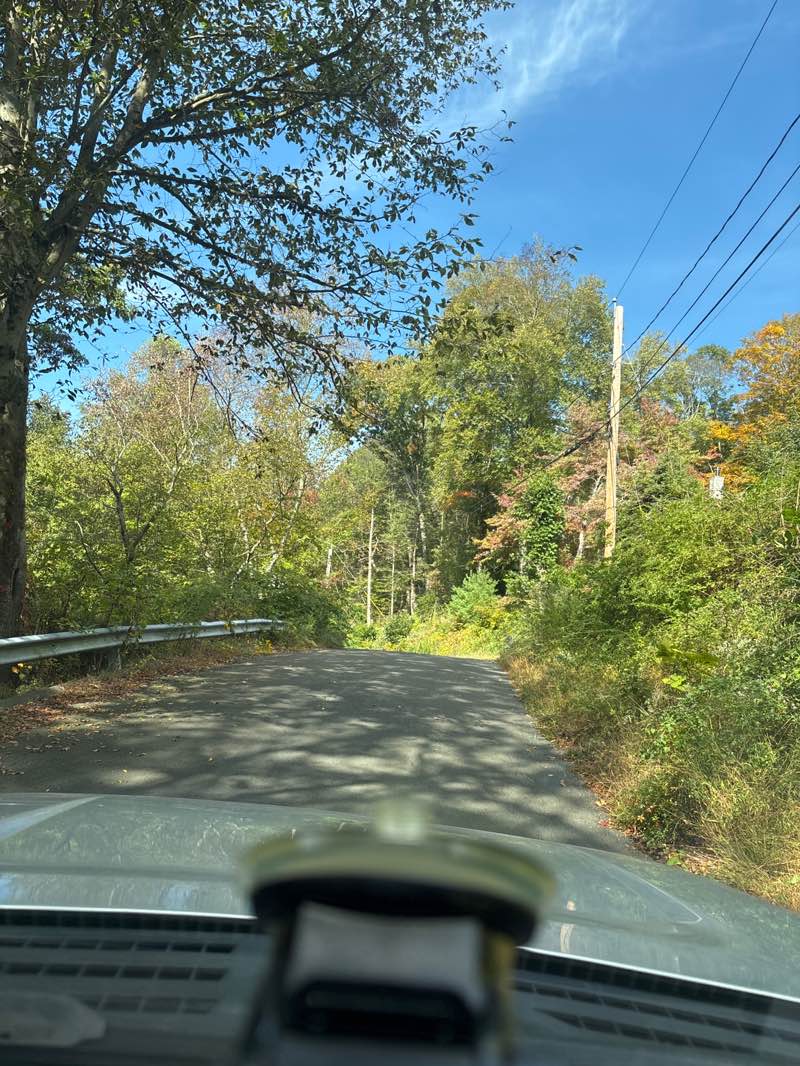 walking near me in Far Mill River Park in autumn