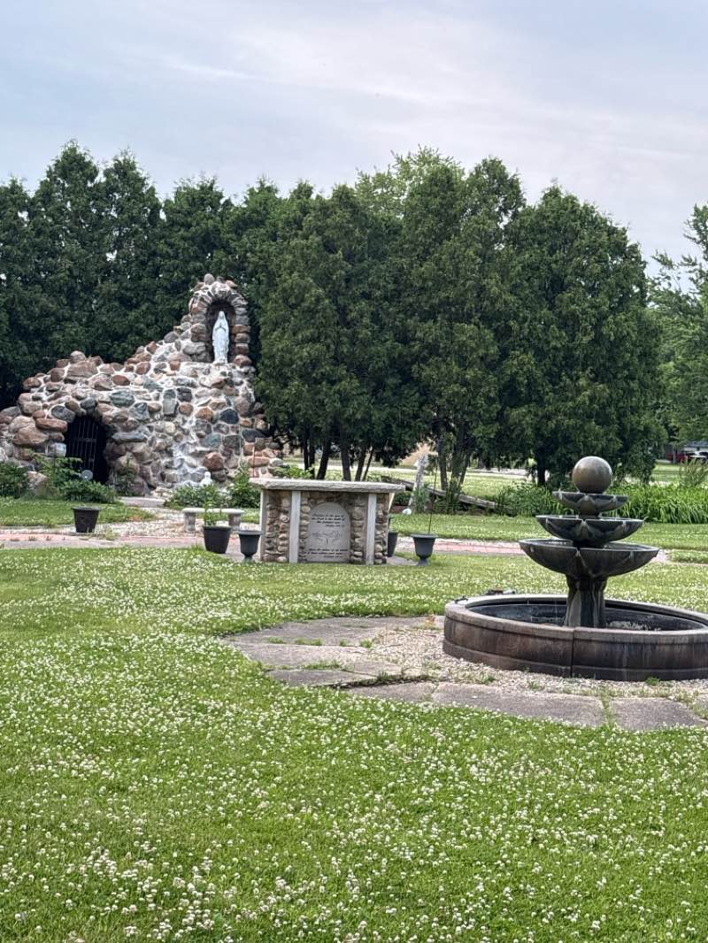 walking near me in St. Patrick's Park in summer