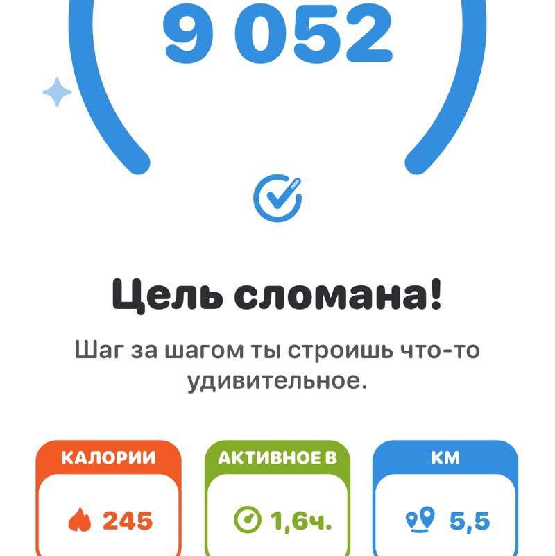 Шаги 8,000 с Виктором Айгуль post image
