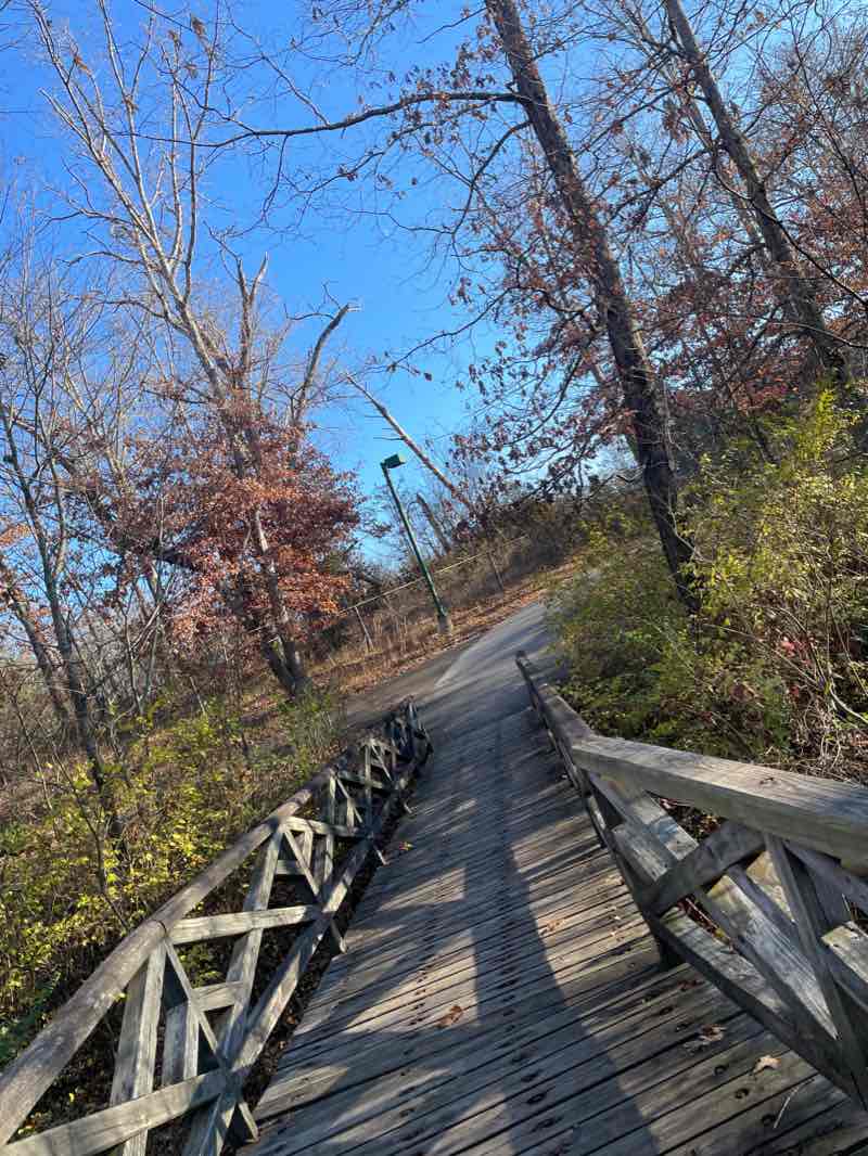walking near me in Centennial Park in winter