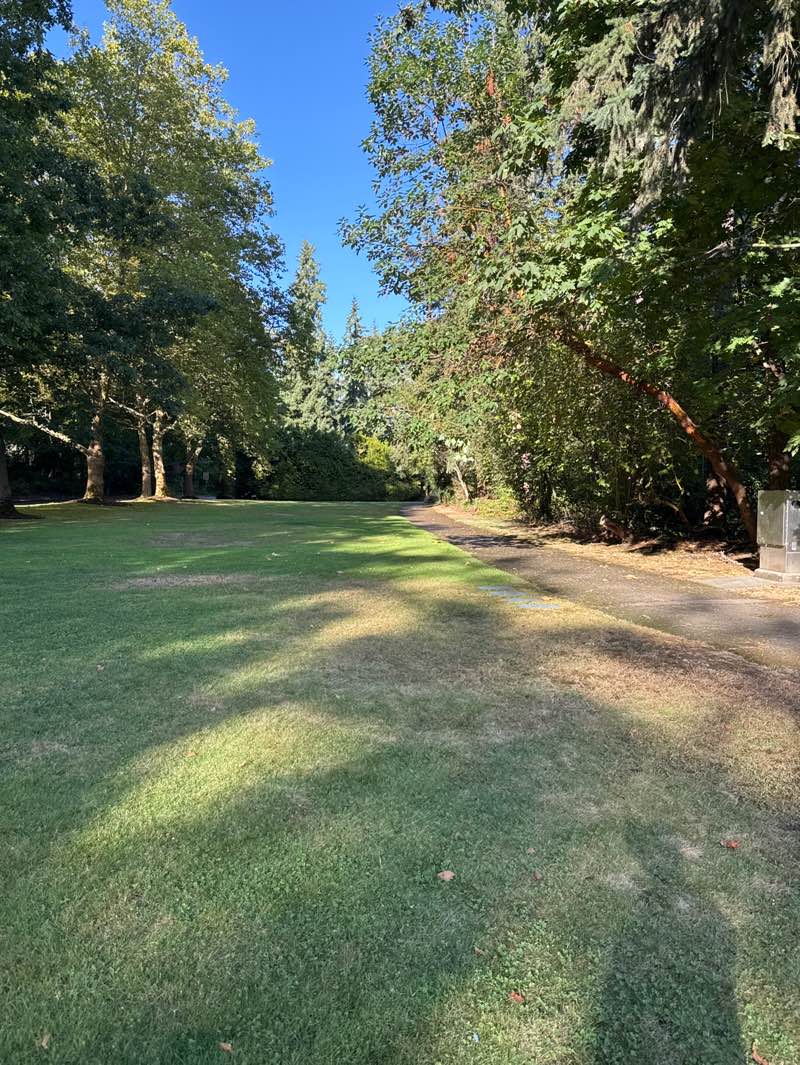 walking near me in Spiritridge Park in autumn