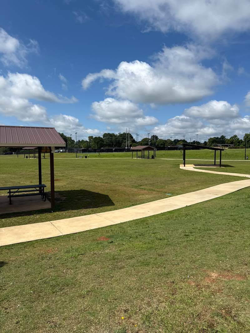 walking near me in Ted Wright Park in summer