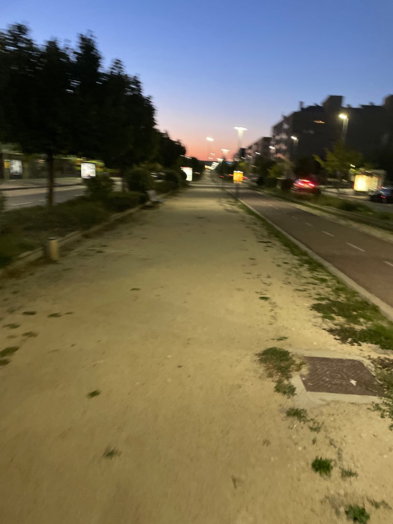 walking near me in Parque de Murcia in winter