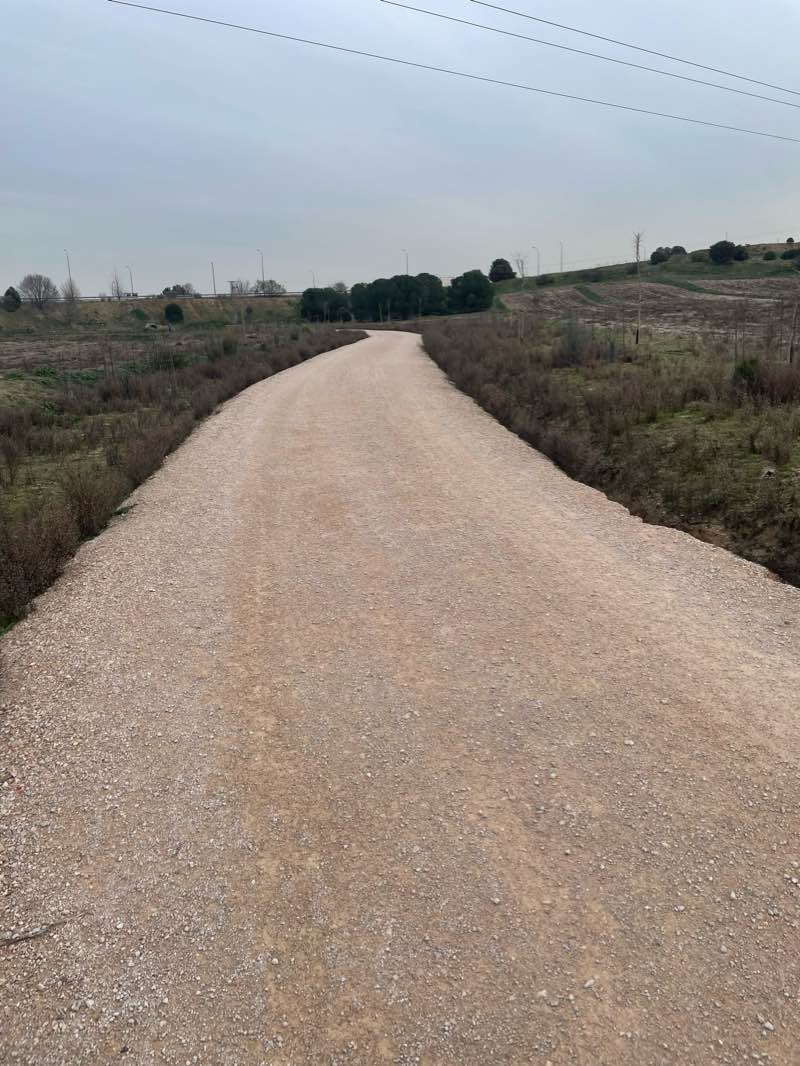 walking near me in Jardín de la Vega (sector este) in winter