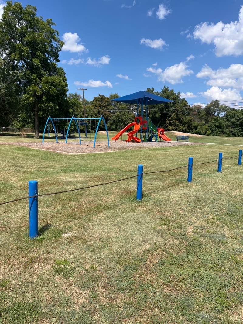 walking near me in Monsees BMX Bike Park in autumn