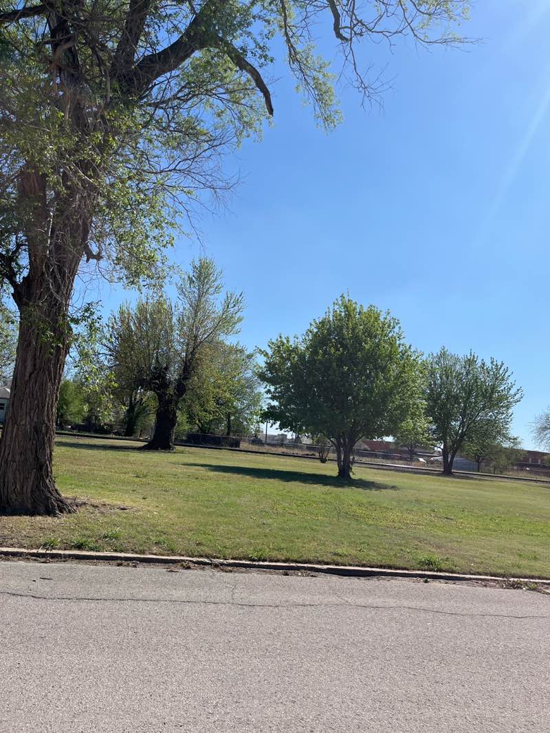 walking near me in Frisco Park in spring