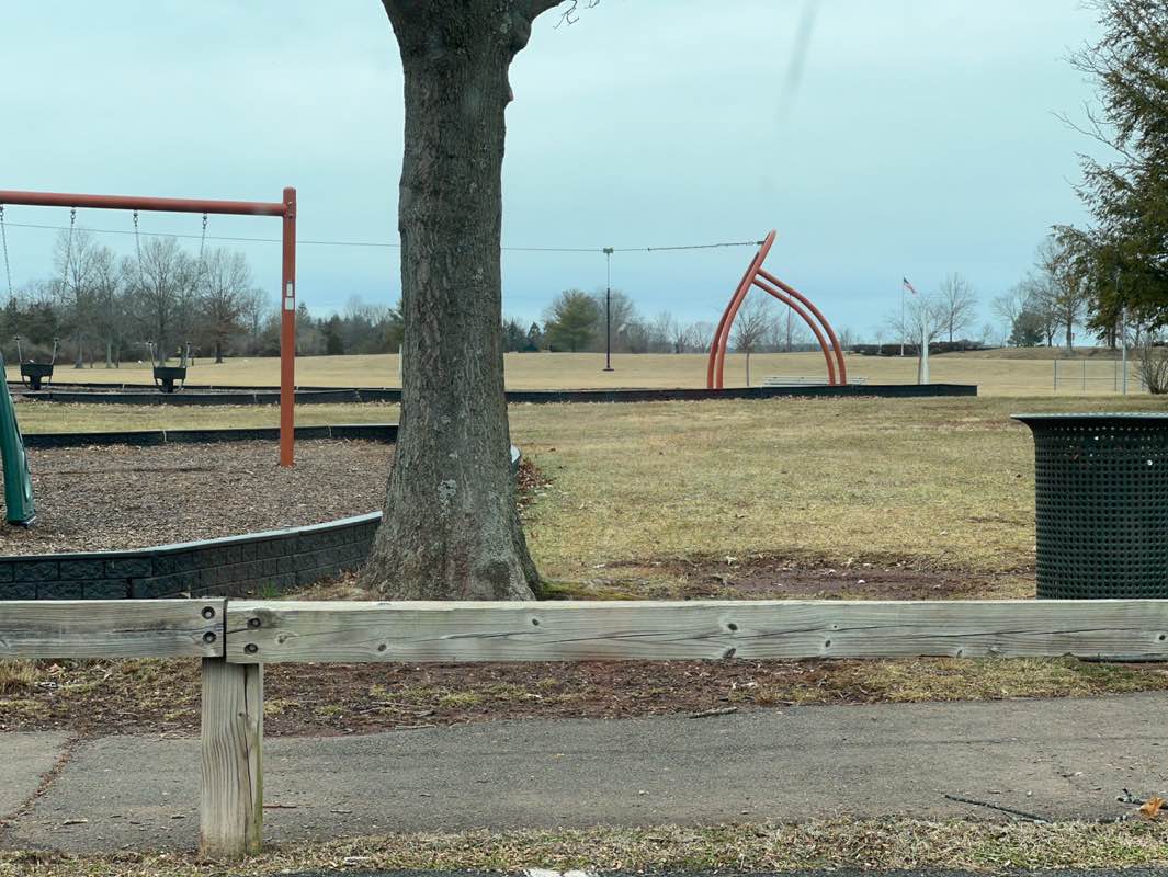 walking near me in Montgomery Veterans Park in winter