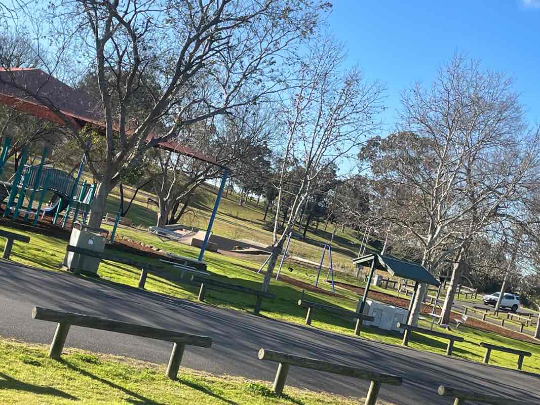walking near me in Alan Bull Reserve in winter
