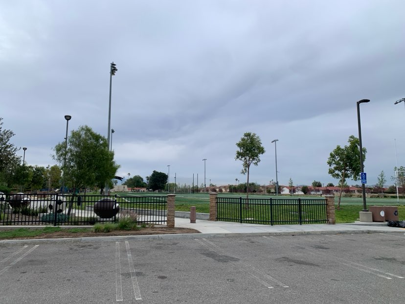 walking near me in Miller Park in spring