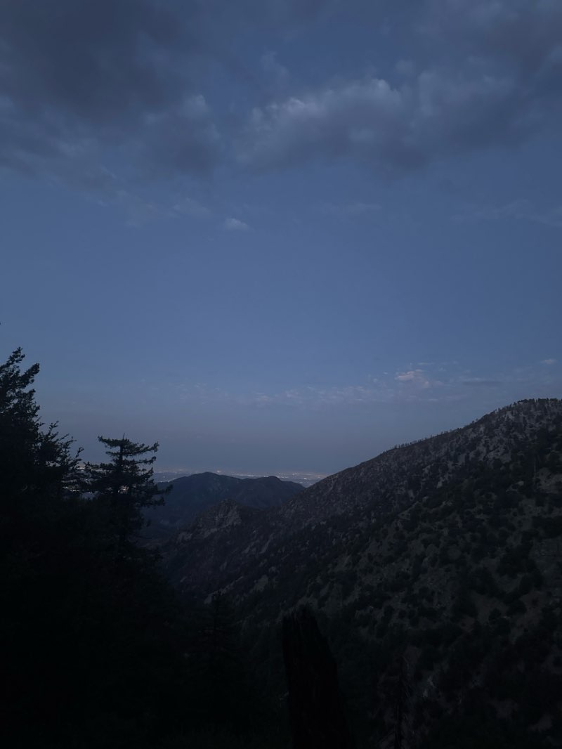 walking near me in Sheep Mountain Wilderness in autumn