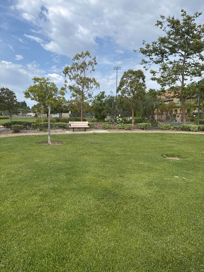 walking near me in Fred Barrera Park in summer