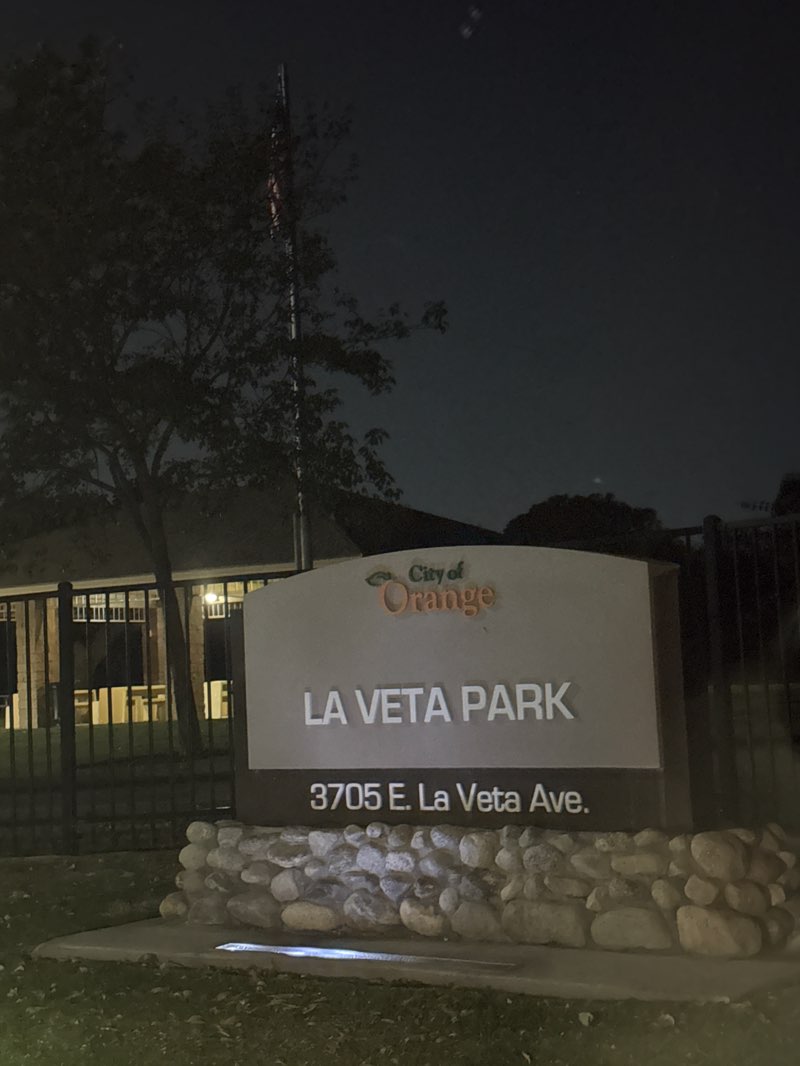 walking near me in La Veta Park in winter