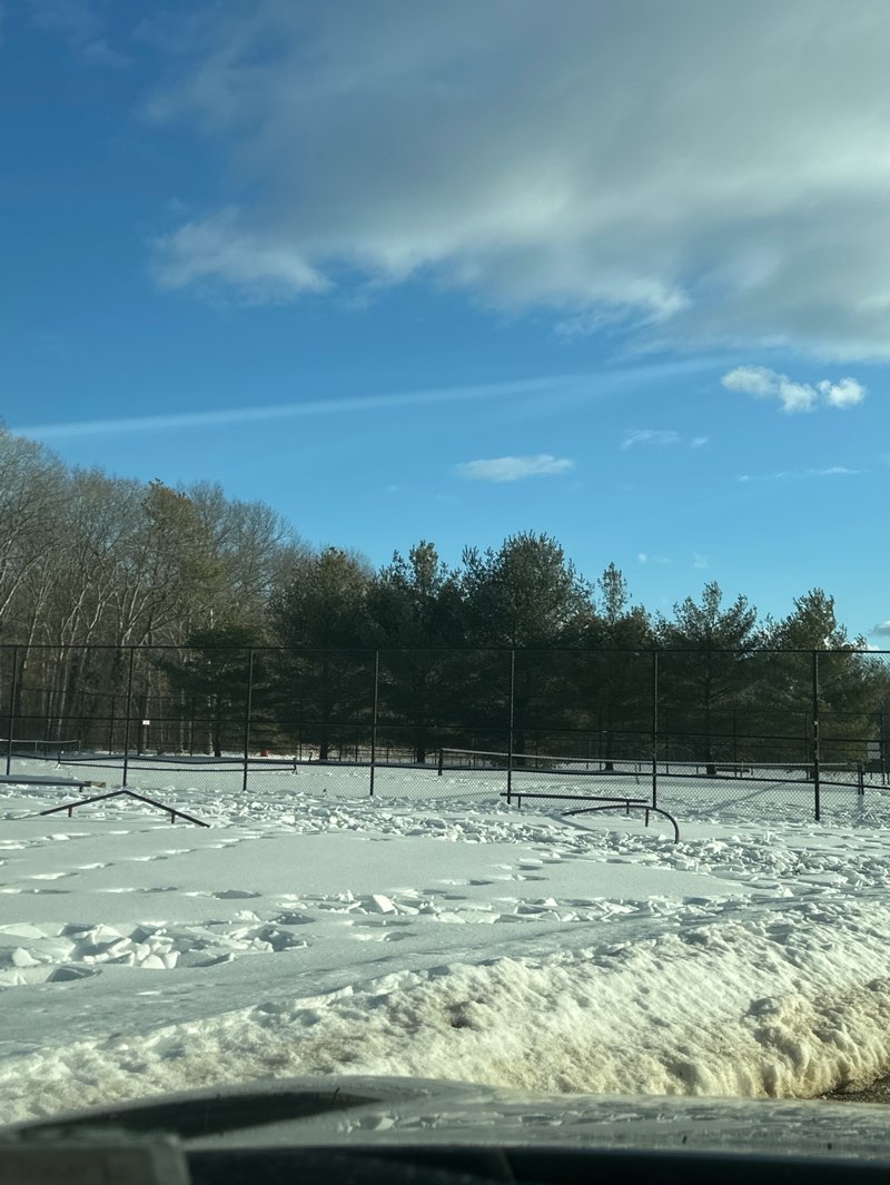 walking near me in Charles P. Toner Nesconset Community Park in winter