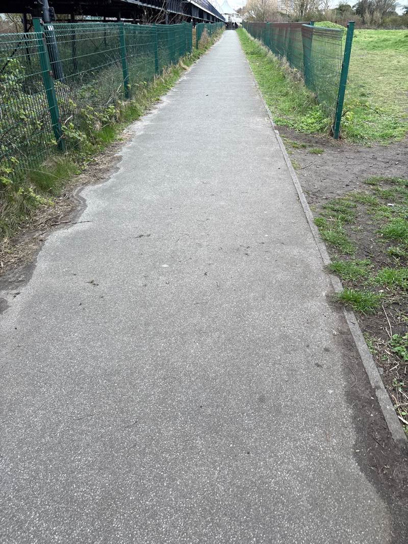 walking near me in Princess Park in spring