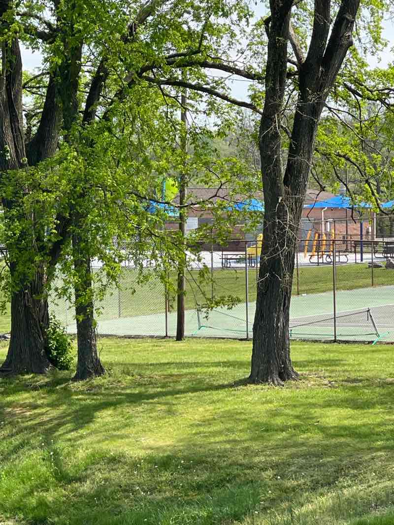 walking near me in Fairview Park in spring
