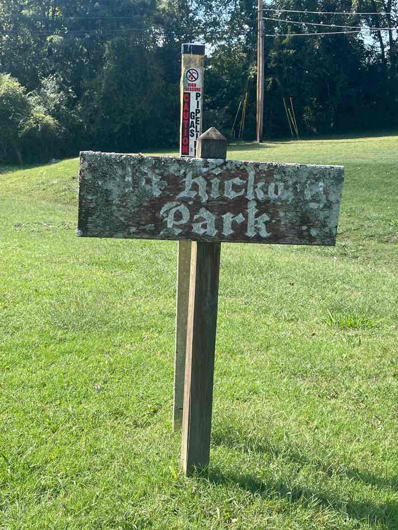 walking near me in Old Hickory Park in autumn
