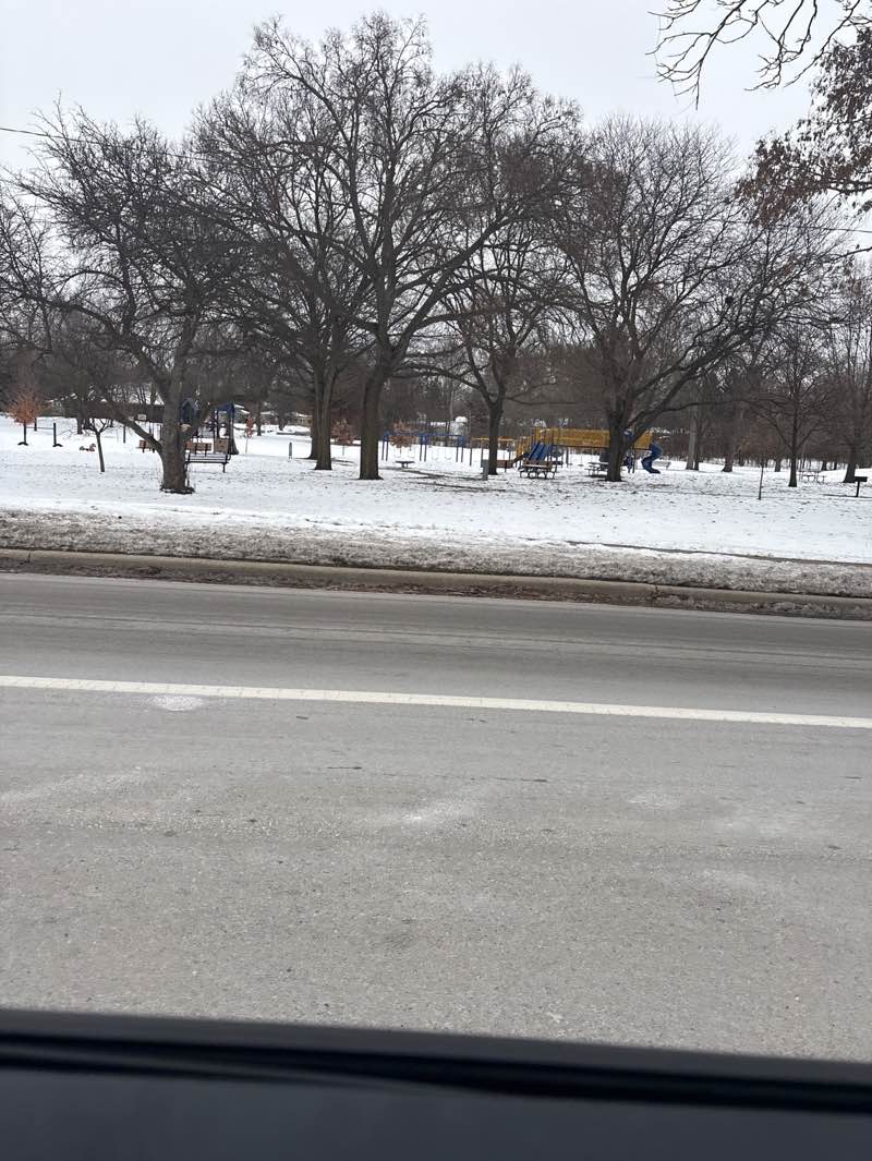 walking near me in Hummer Park in winter