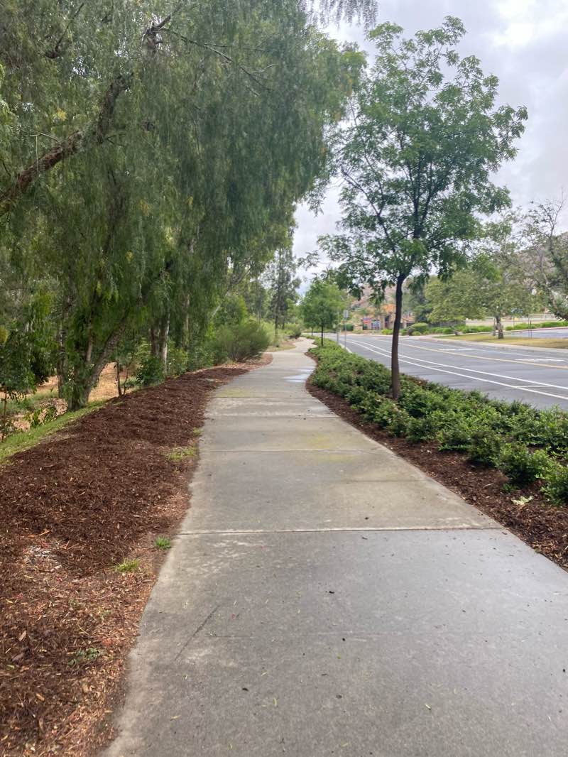walking near me in Hidden Springs Community Park in winter