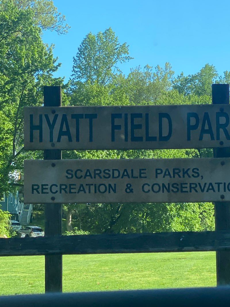 walking near me in Hyatt Field Park in spring