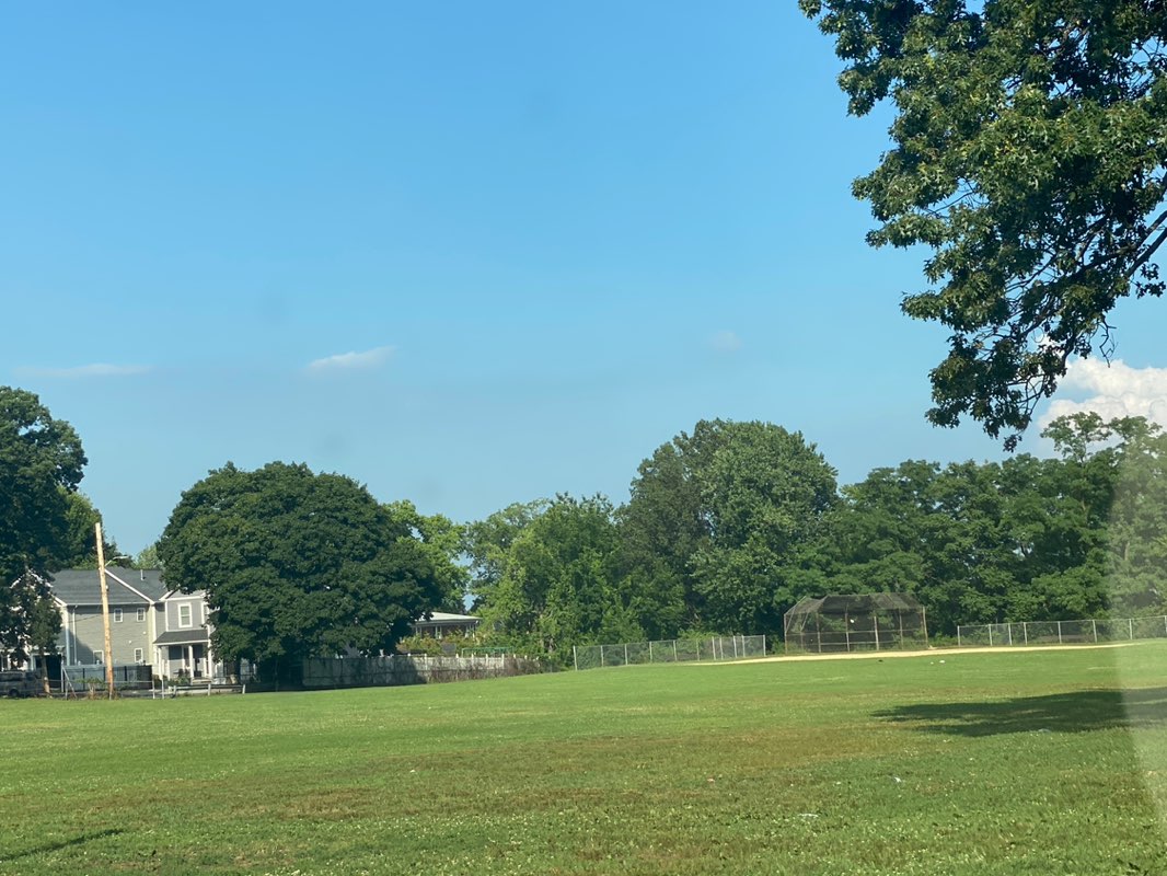 walking near me in Sullivan Oval Park in summer