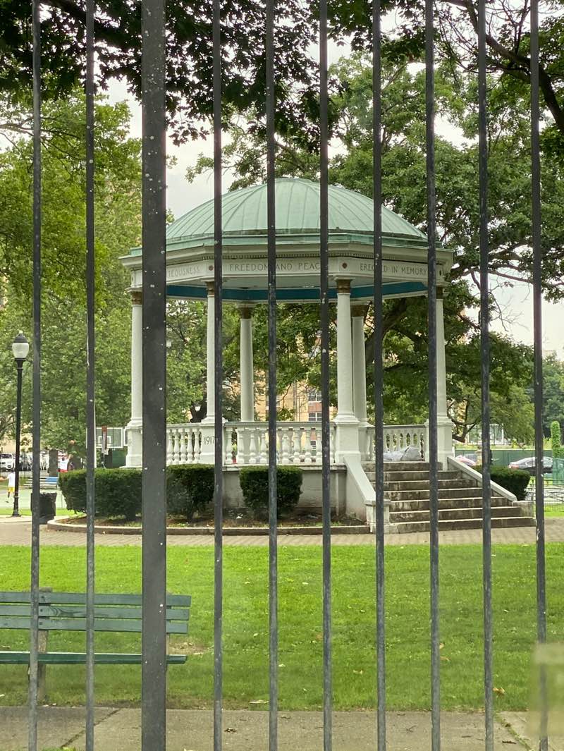 walking near me in Hartley Park in summer