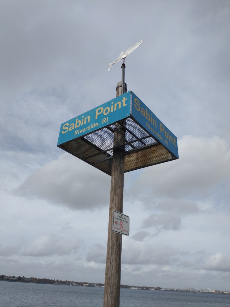 walking near me in Sabin Point Park in winter
