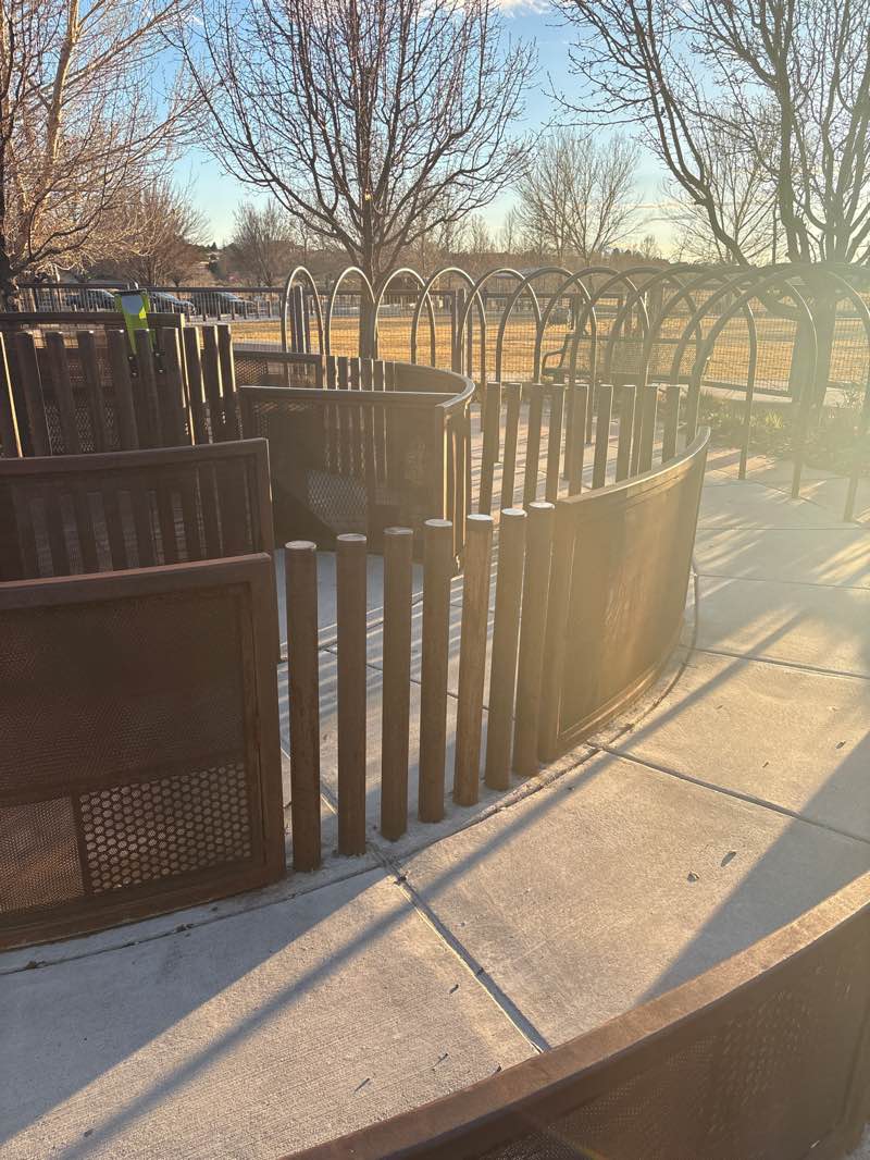 walking near me in SWAN Park in winter