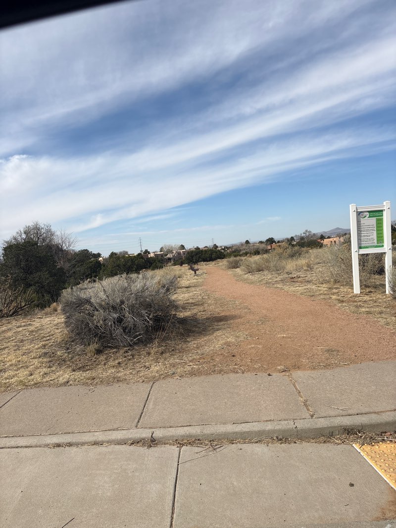 walking near me in Via Caballero Park in spring