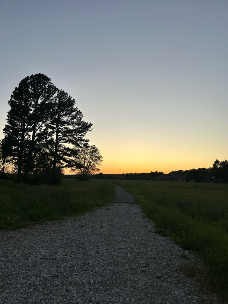 walking near me in Gary Hampton Softball Complex in winter