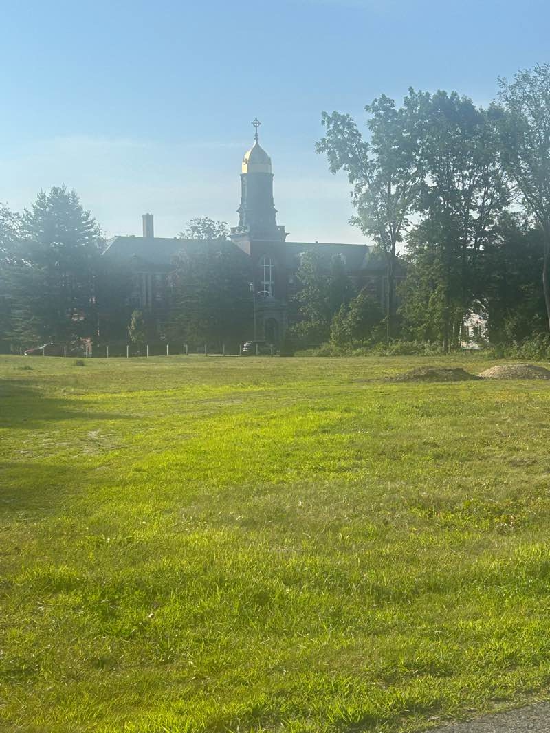 walking near me in Presumpscot Park in autumn