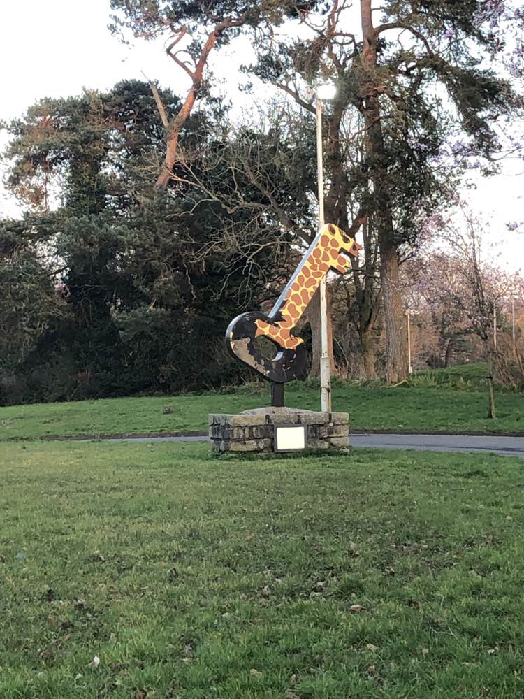 walking near me in Edenvilla Park in spring