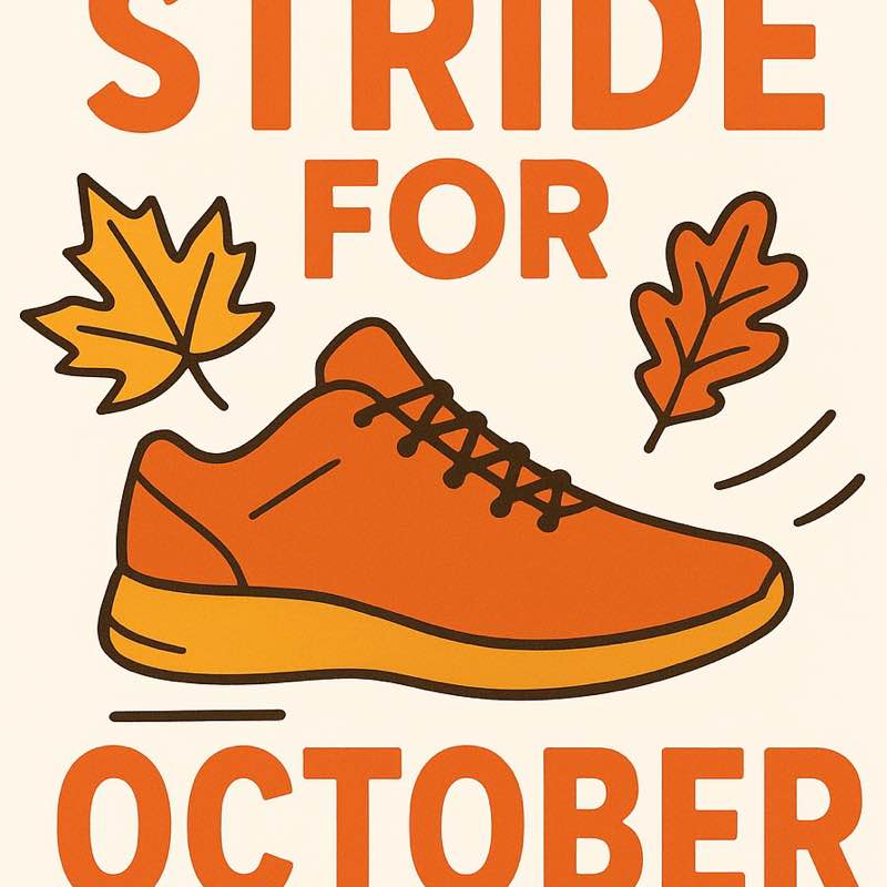 Stride Through October kimberly post image
