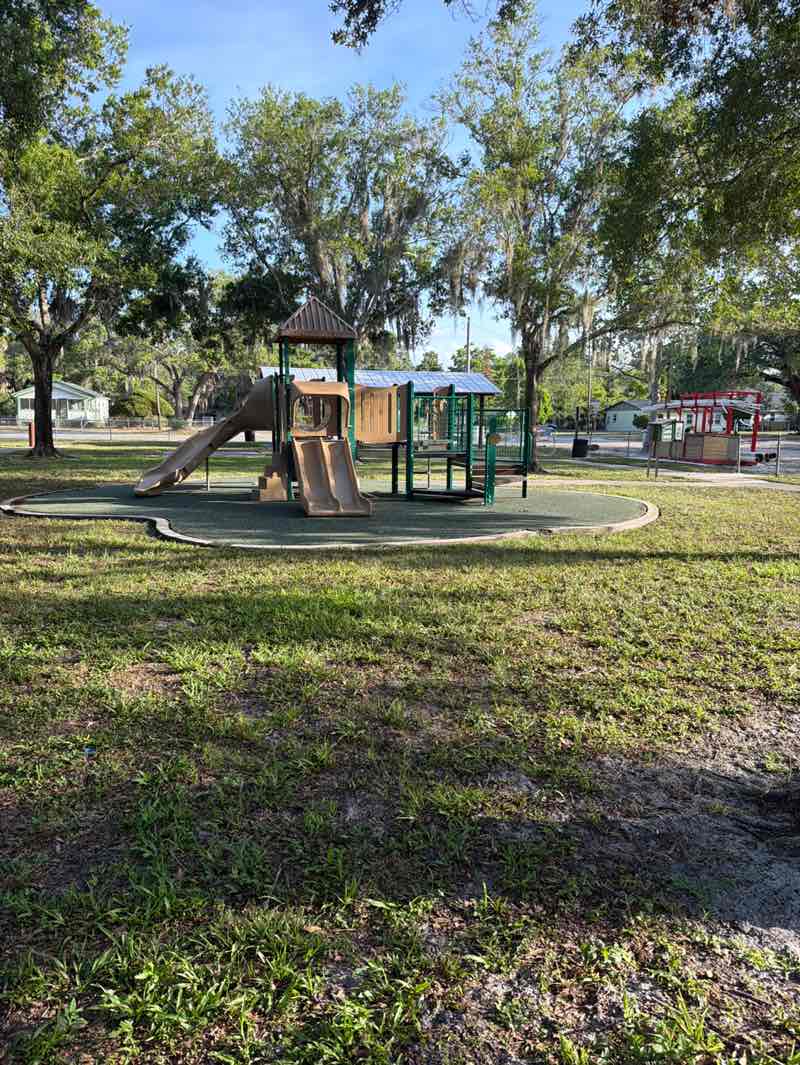 walking near me in Orange Ave Park in summer