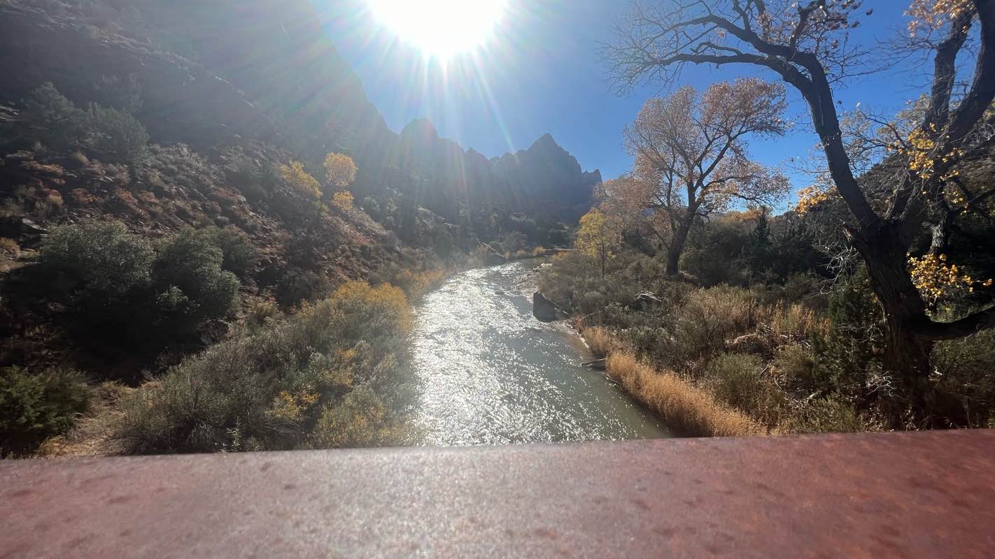 walking near me in South Campground in winter