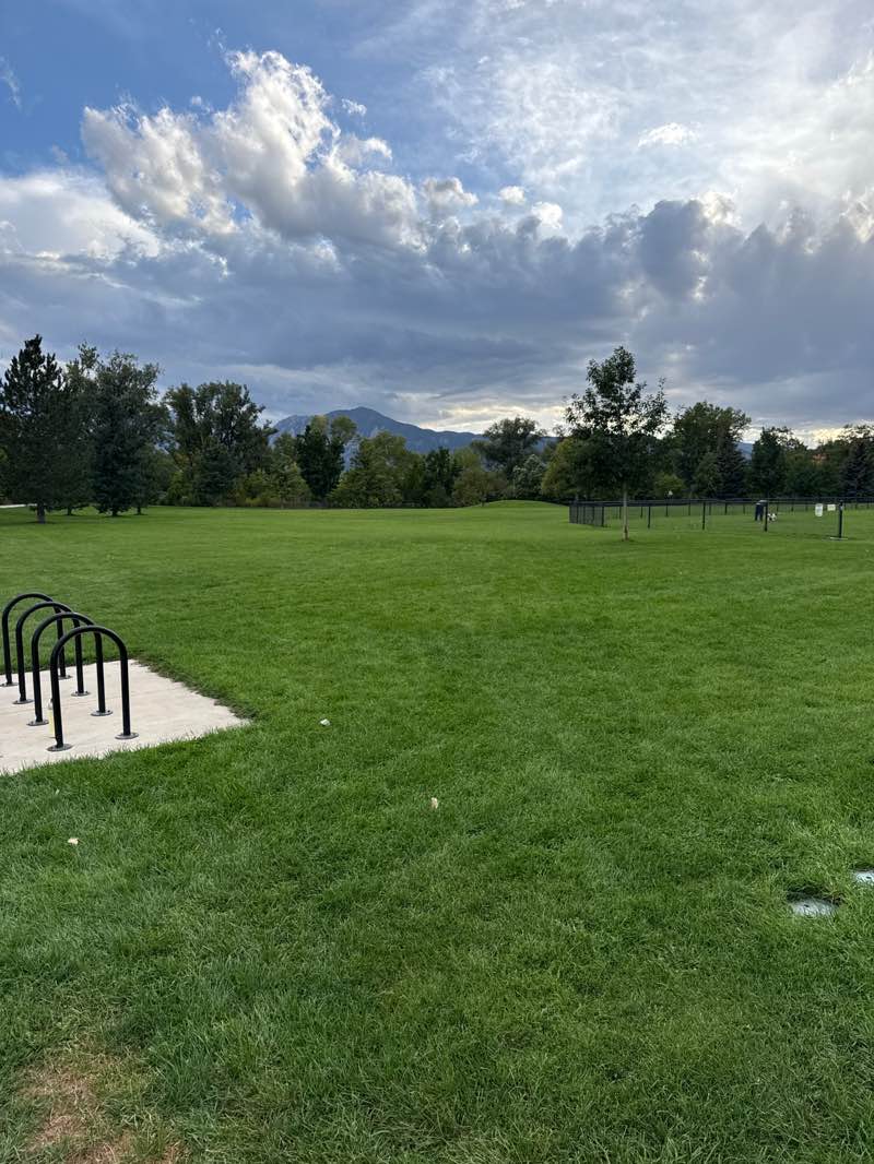 walking near me in Howard Hueston Park in autumn