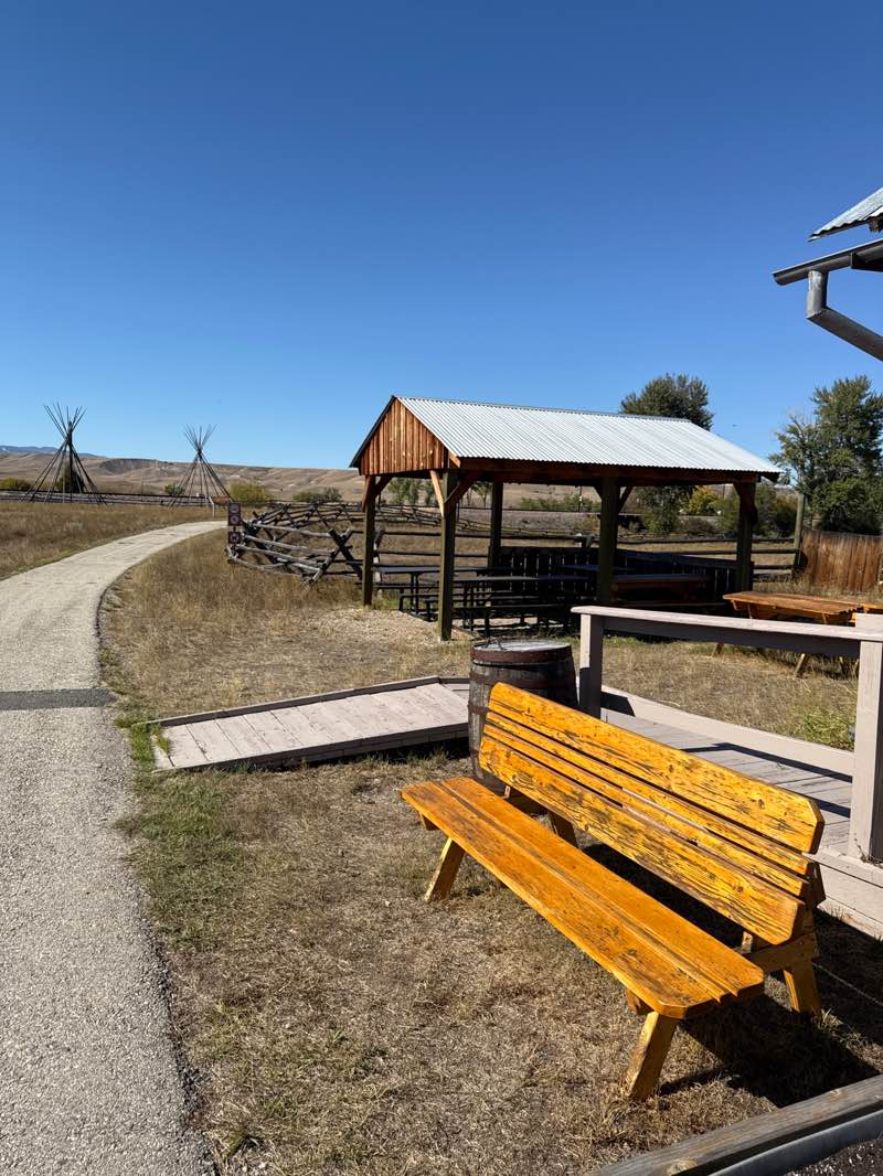 walking near me in Grant-Kohrs Ranch National Historic Site in autumn