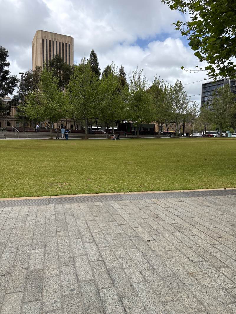 walking near me in Victoria Square in spring