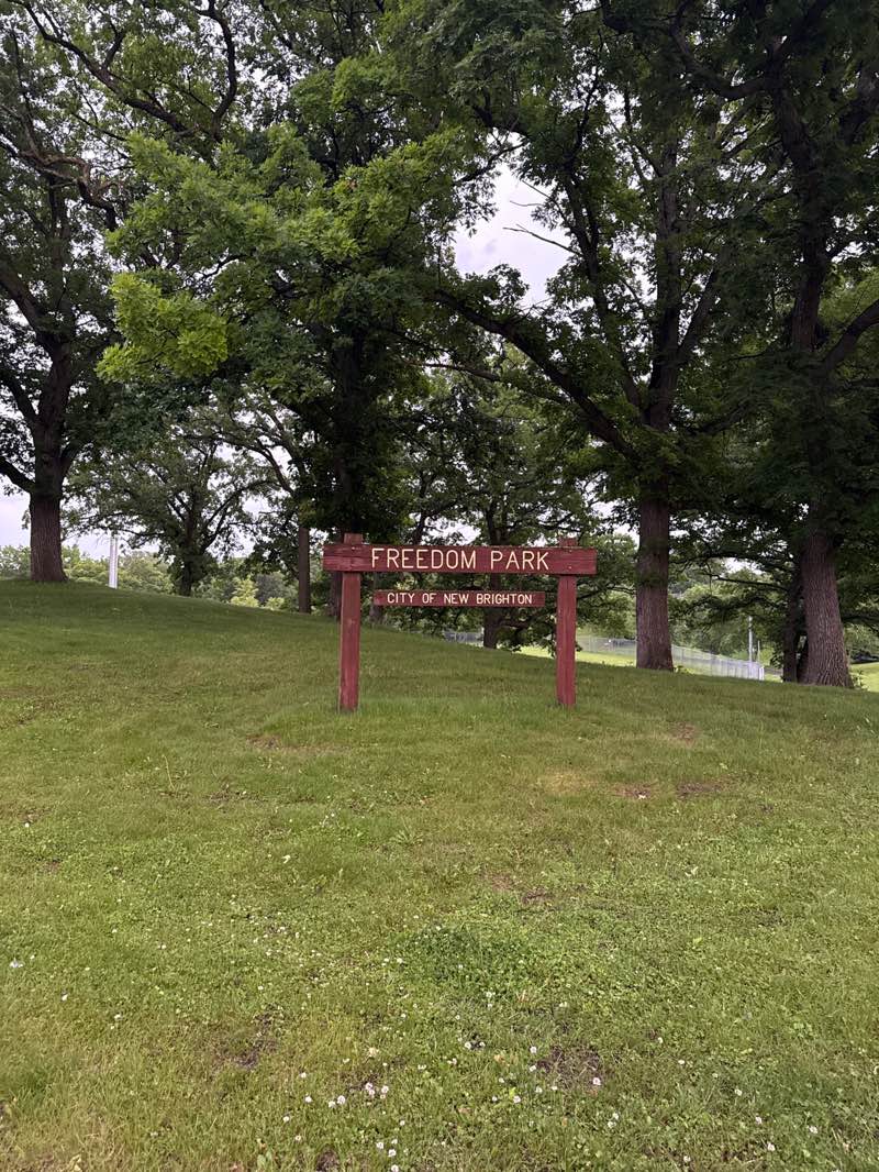 walking near me in Freedom Park in summer