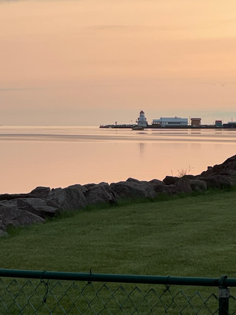 walking near me in John Lyons Park in winter