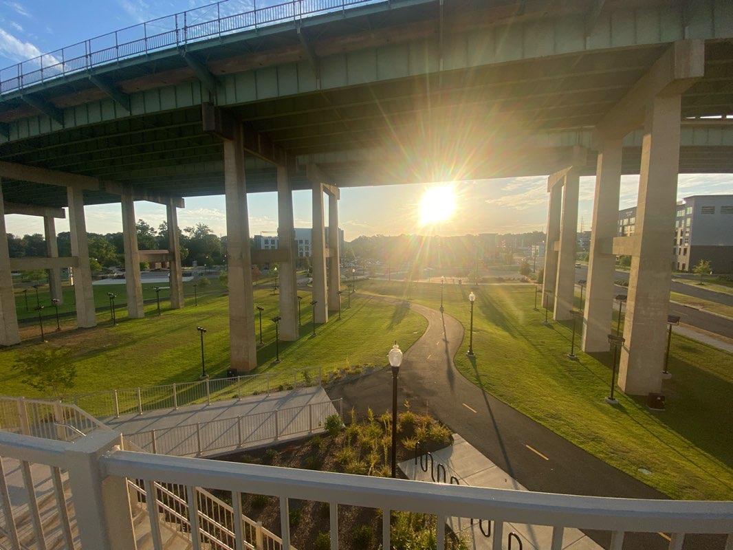 walking near me in Government Plaza in winter