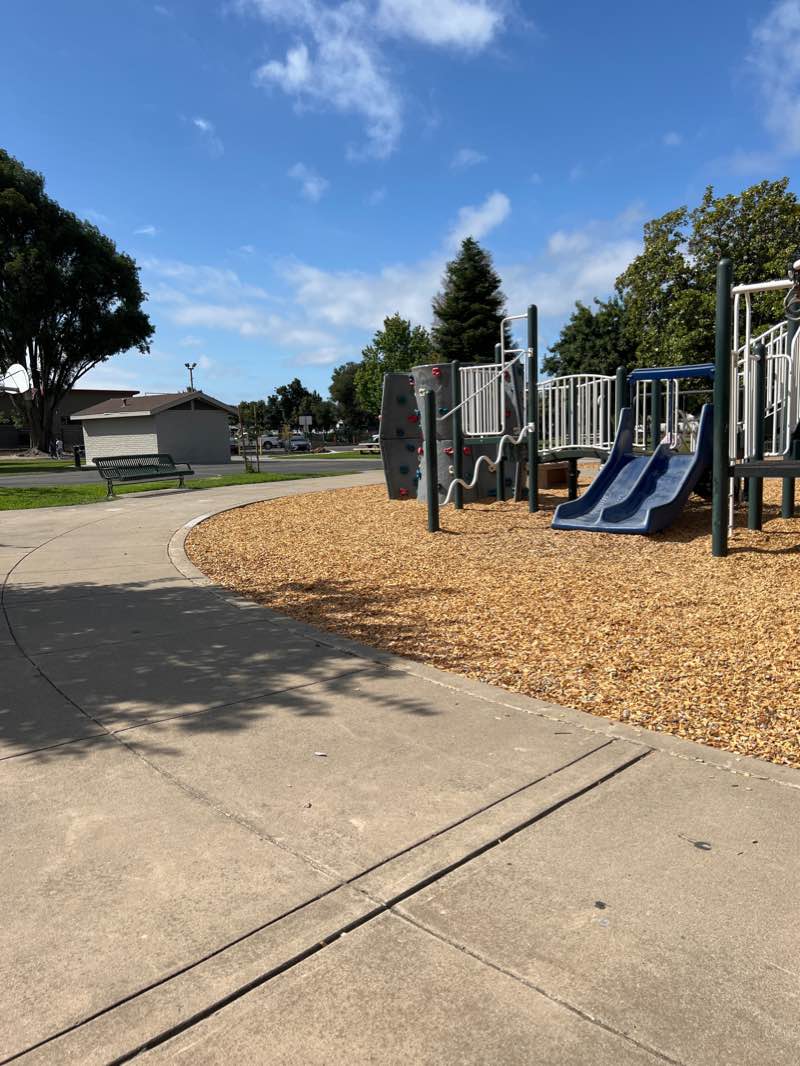 walking near me in Cherry Grove Park in winter