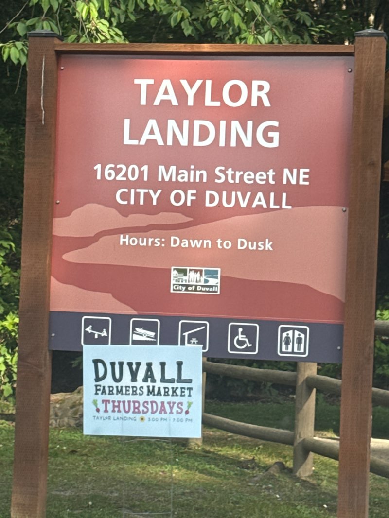 walking near me in Taylor's Landing Park in summer