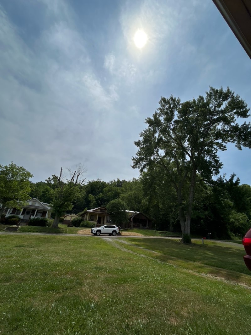 walking near me in Buckeye Park in winter