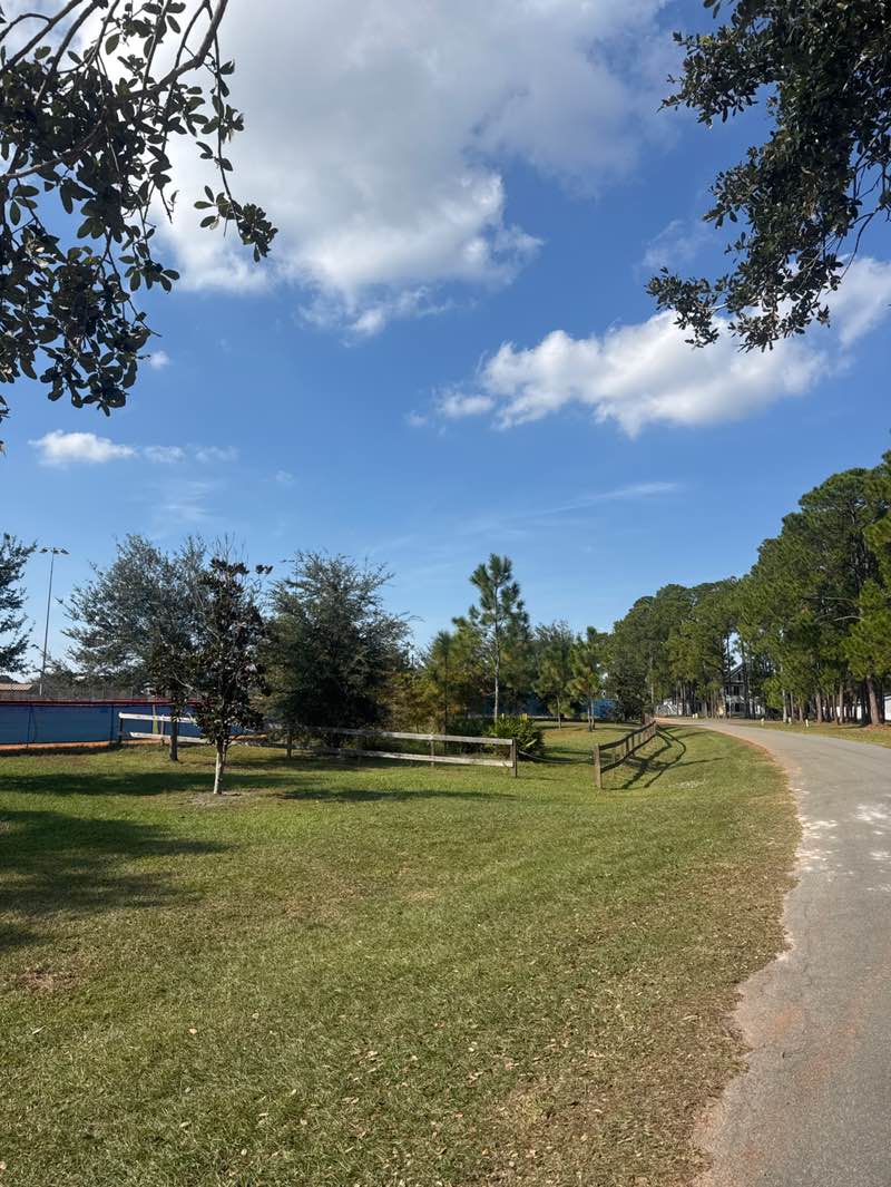 walking near me in BVL Community Park in autumn