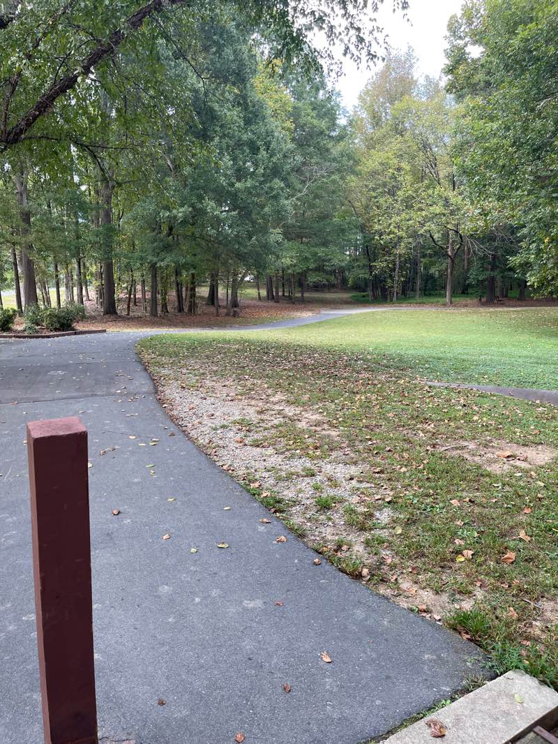 walking near me in Greenway Park in autumn