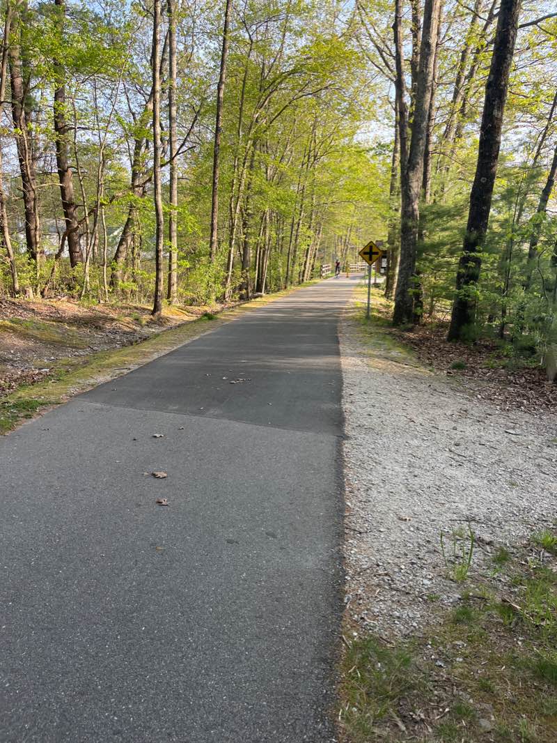 walking near me in Nashoba Brook Conservation Land in winter
