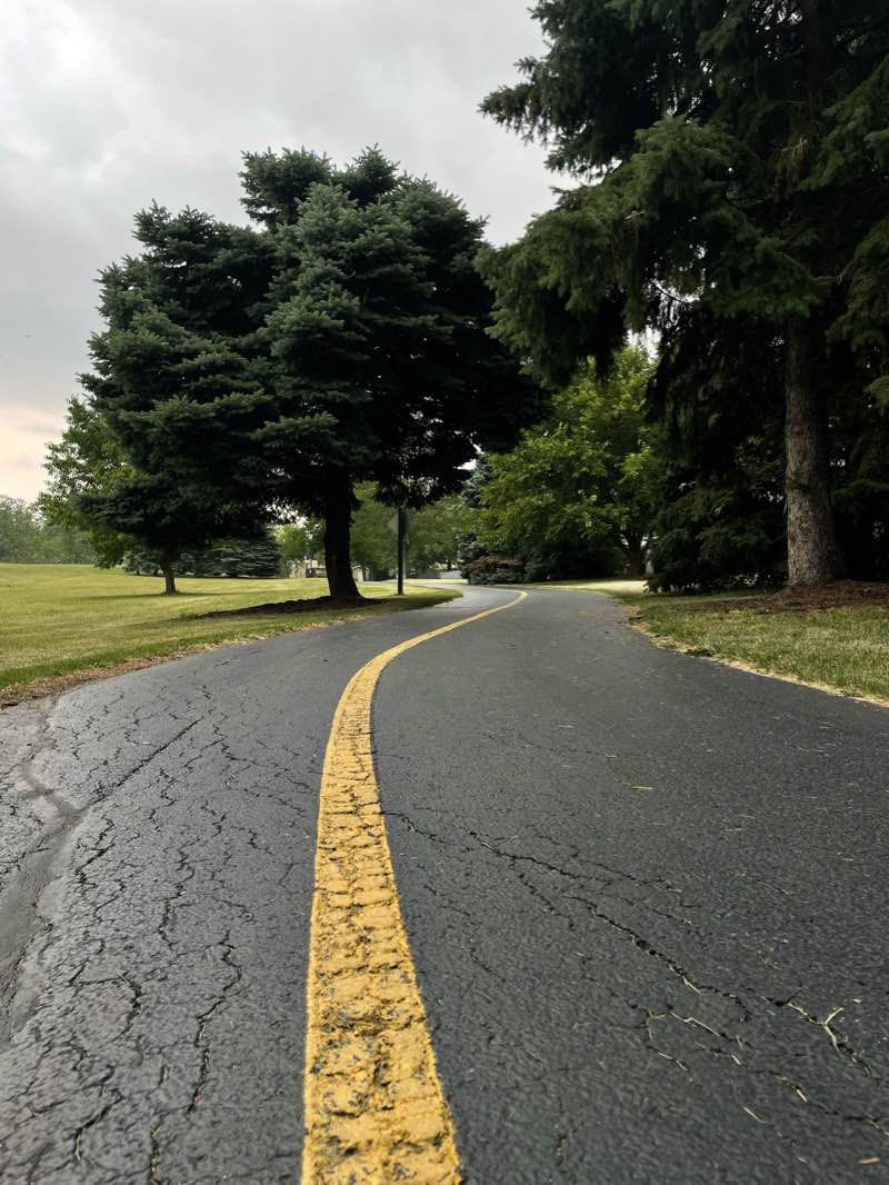 walking near me in Camera Park in winter