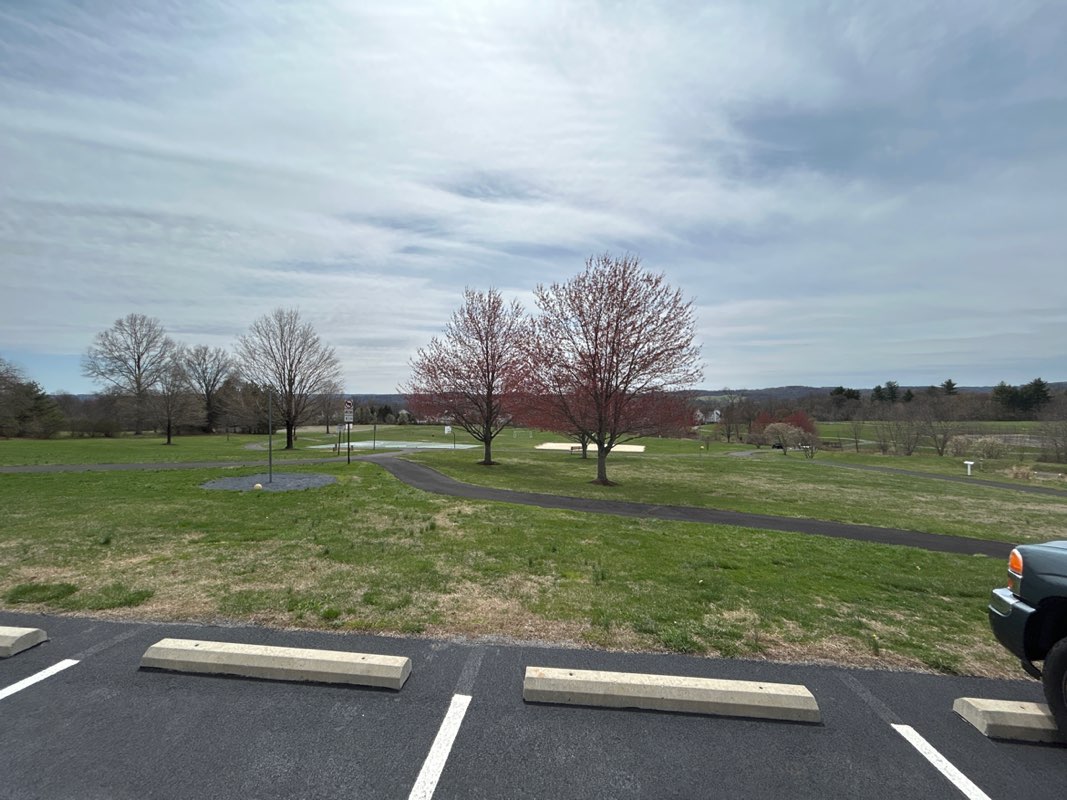 walking near me in Park on the Ridge in spring